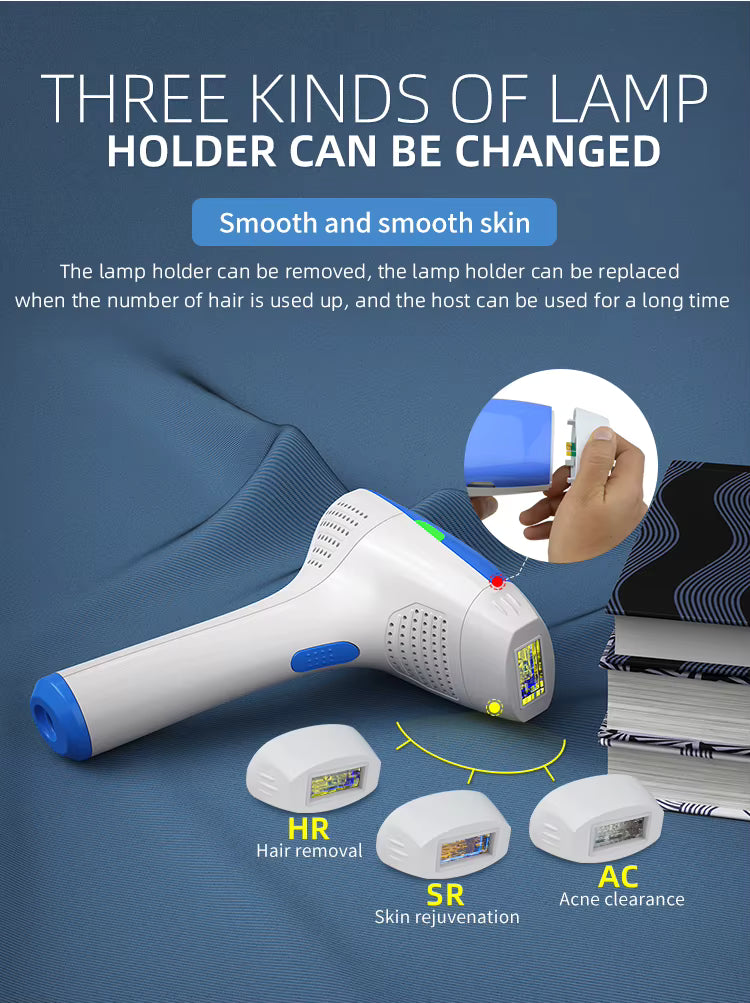 MLAY T3 IPL Hair Removal Handset – Safe, Powerful & Painless Hair Reduction at Home