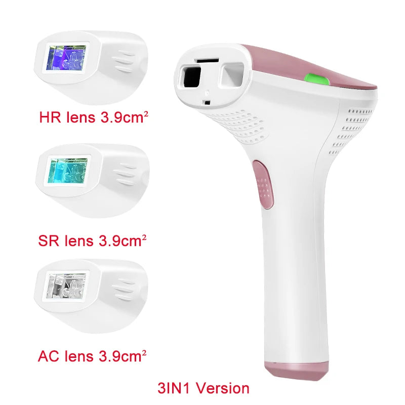 Mlay T3 IPL Hair removal Epilator a Laser Permanent Malay Hair Removal Machine Body Electric depilador a Laser 500000 Flashes