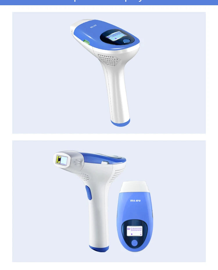 Mlay T3 IPL Hair removal Epilator a Laser Permanent Malay Hair Removal Machine Body Electric depilador a Laser 500000 Flashes
