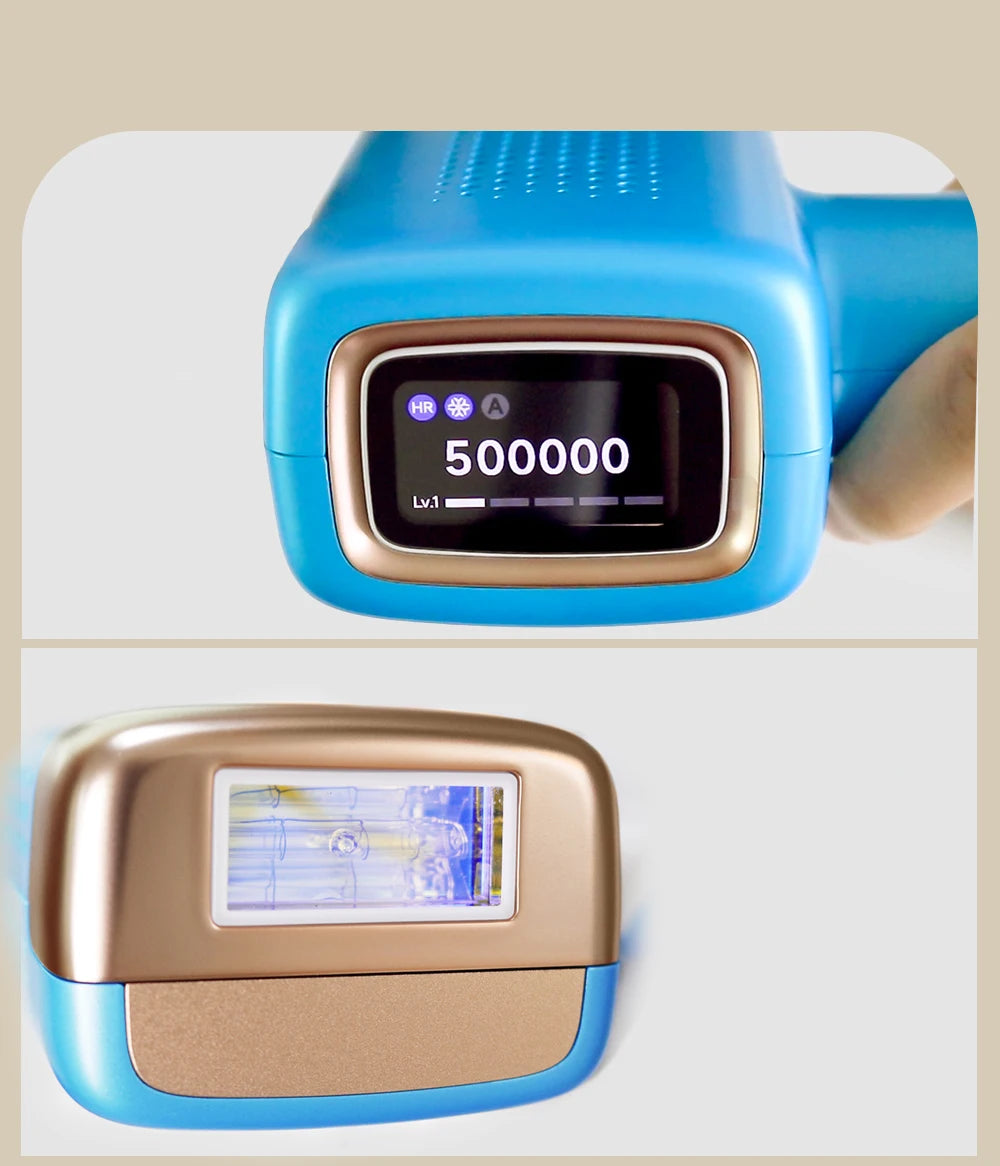 MLAY T14 Laser Hair Removal Permanent Malay IPL Epilator Ice Cool Painless Depilador a Laser 500000 Flashes Face Body Epilator