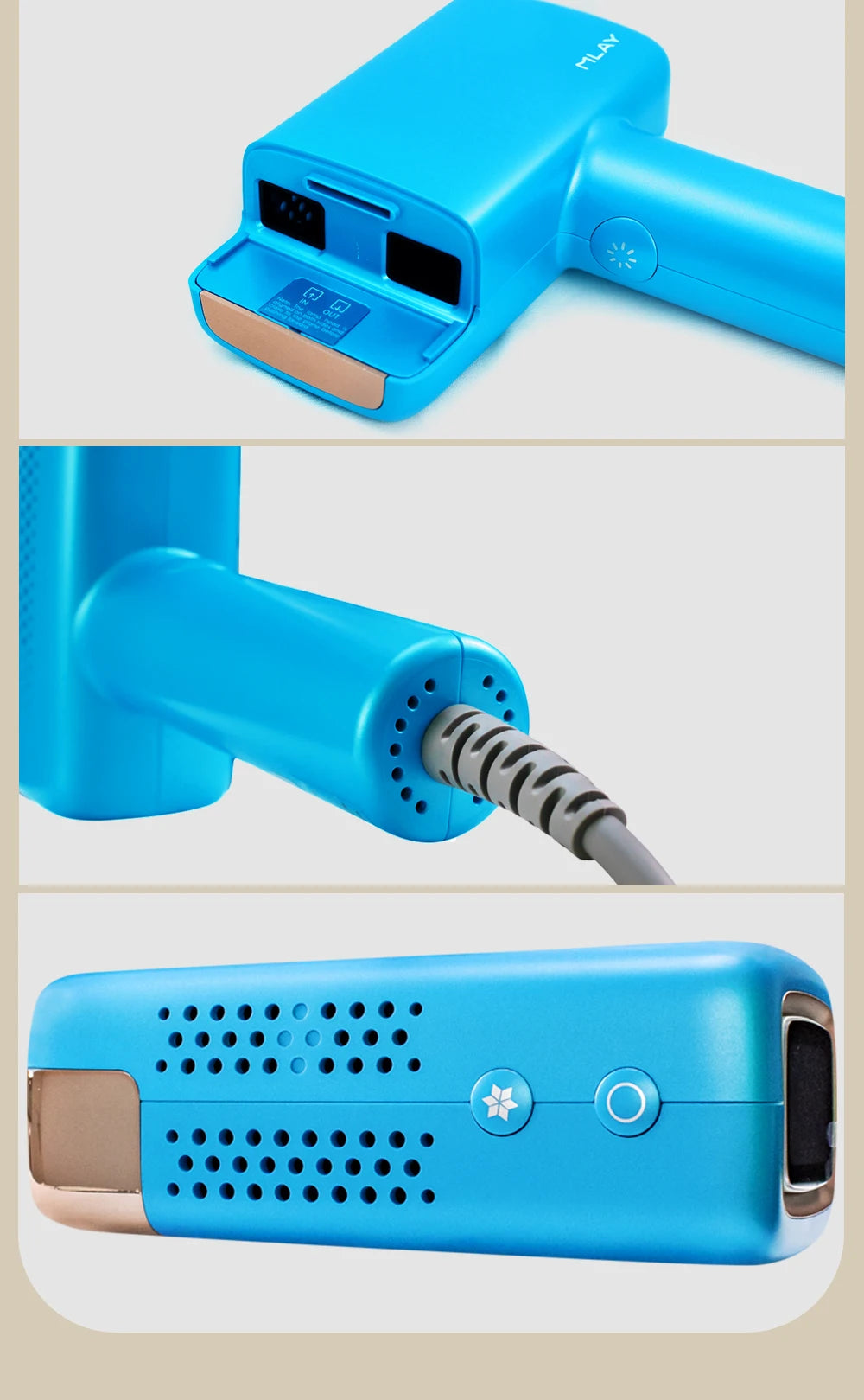 MLAY T14 Laser Hair Removal Permanent Malay IPL Epilator Ice Cool Painless Depilador a Laser 500000 Flashes Face Body Epilator