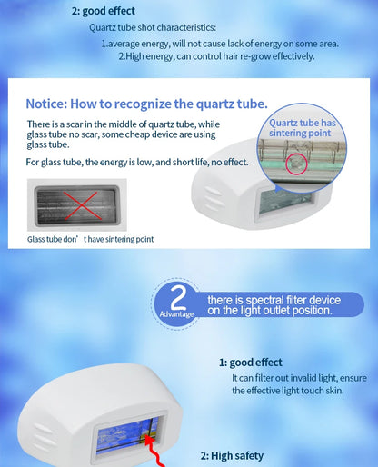 Mlay T3 IPL Hair removal Epilator a Laser Permanent Malay Hair Removal Machine  Body Electric depilador a Laser 500000 Flashes